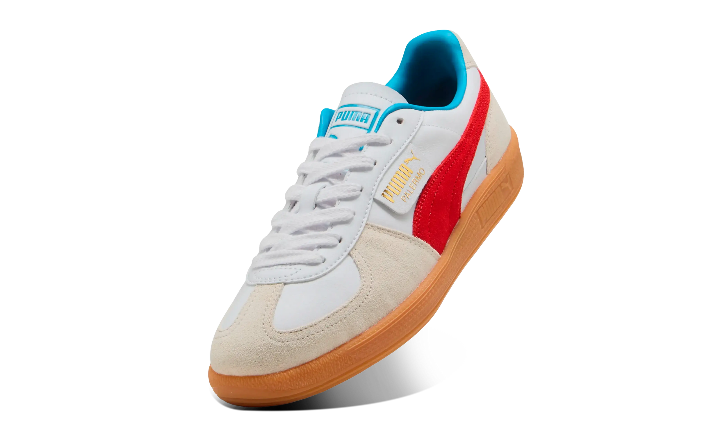 Newcop Puma Palermo Lth White For All Time Red Zapatillas 3