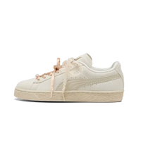 Zapatillas Puma Suede Bloom Mujer Frosted Ivory Silver Fog