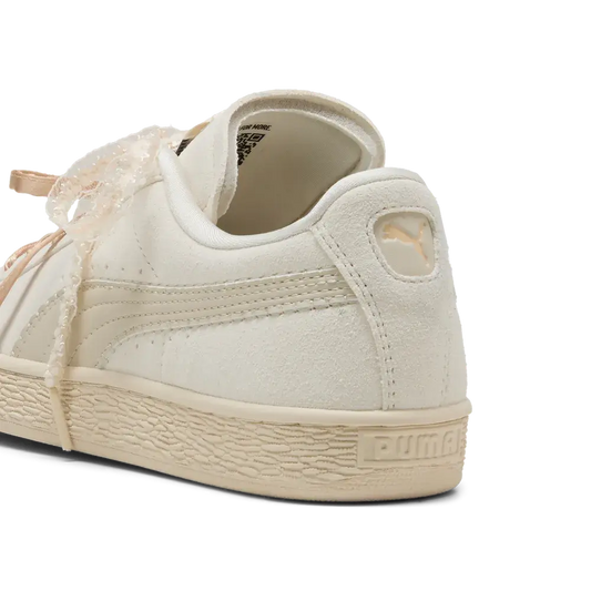 Newcop Puma Suede Bloom Mujer Frosted Ivory Silver Fog Zapatillas 4