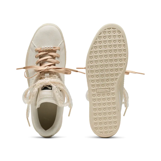 Newcop Puma Suede Bloom Mujer Frosted Ivory Silver Fog Zapatillas 5