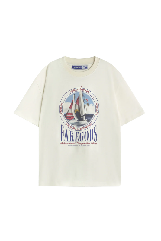 Newcop Regatta Race Tee Cream Ropa 1