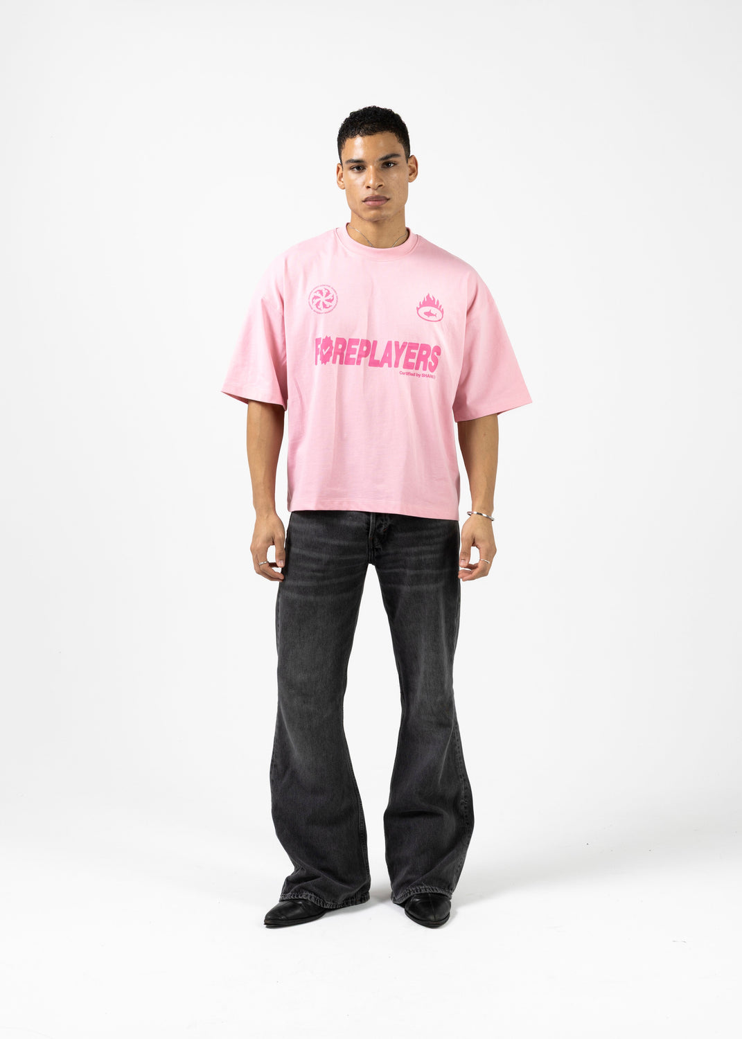 Newcop Shark Foreplayers Pink Tee Ropa 6