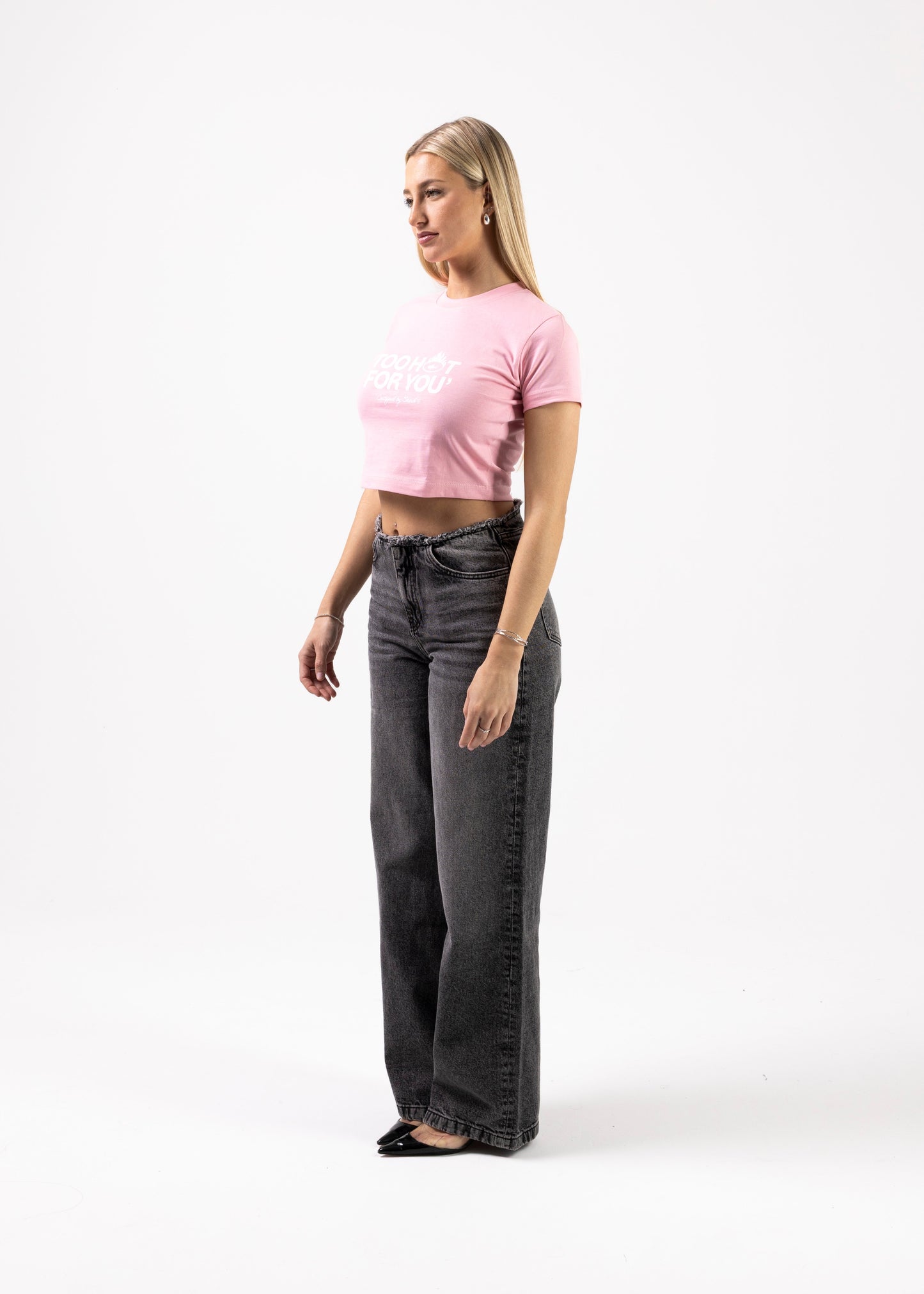 Newcop Shark Too Hot For You Pink Top Ropa 5