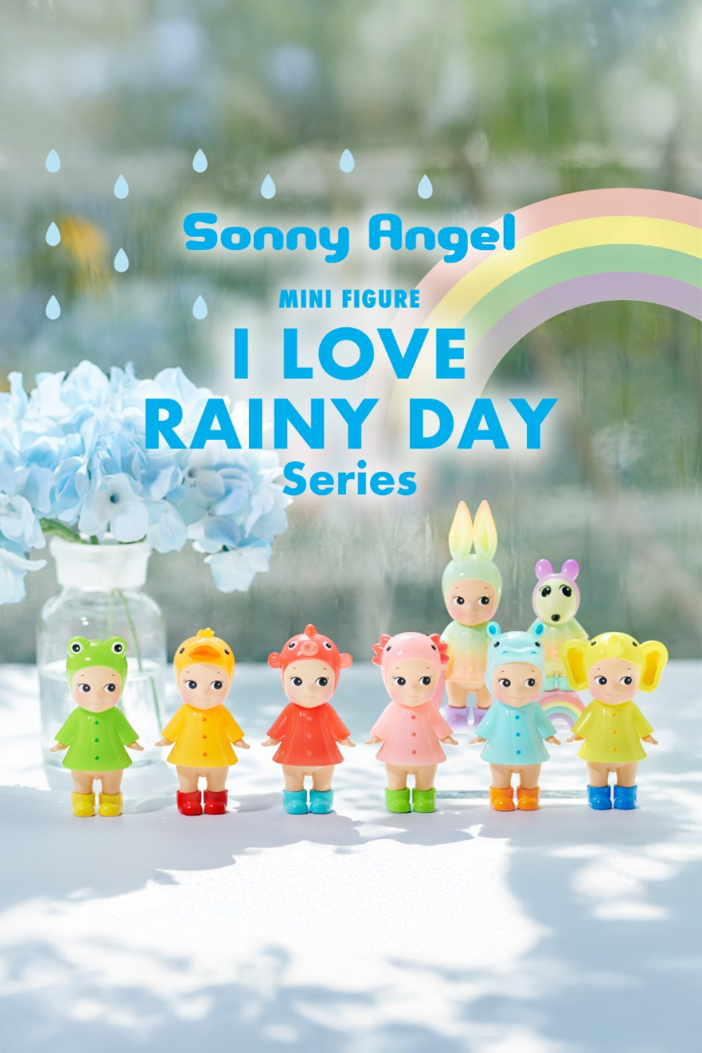 Newcop Sonny Angel I Love Rainy Day Series Accesorios 3