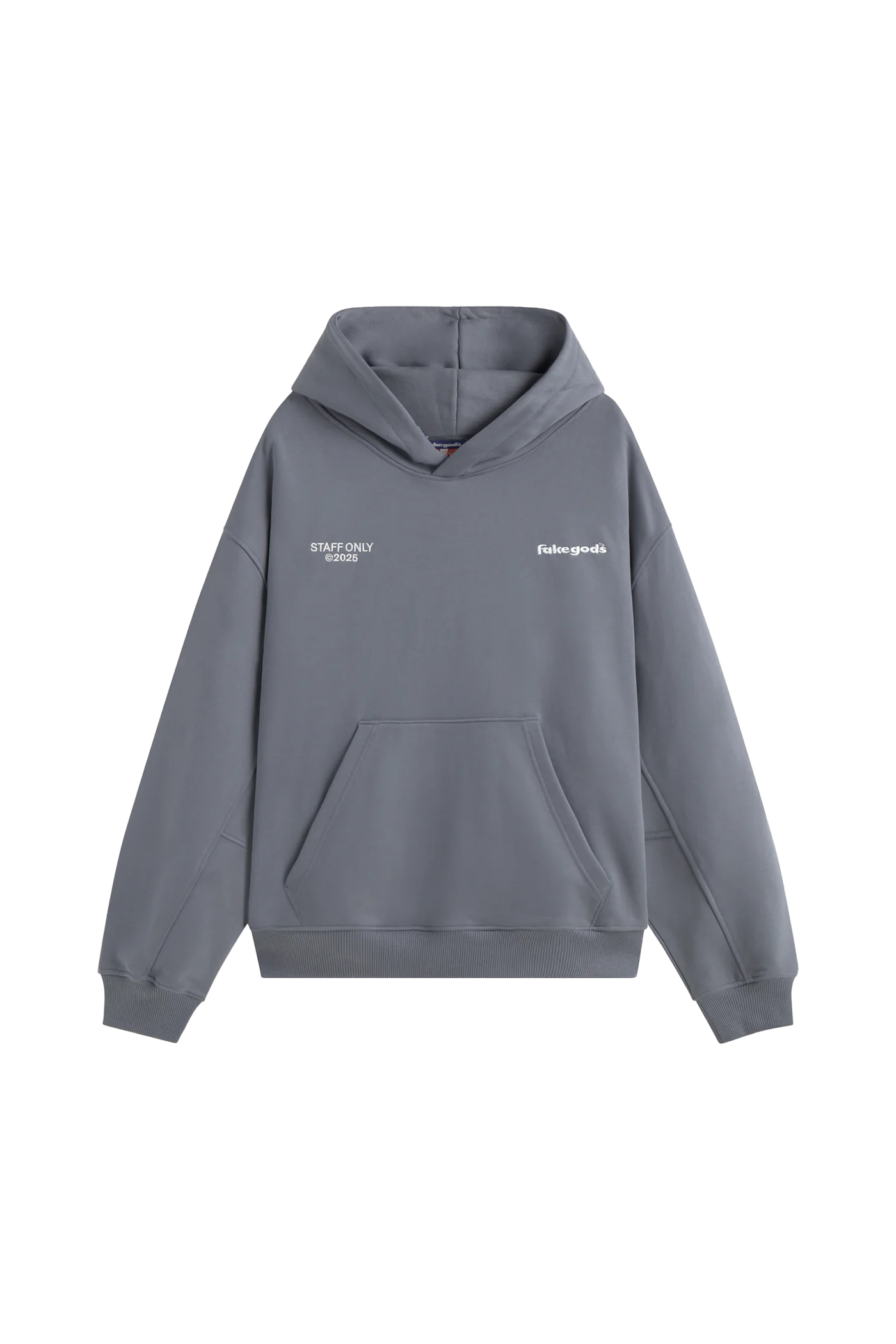 Newcop Staff Hoodie Blue Grey Ropa 1