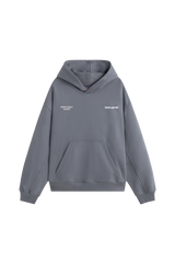 STAFF HOODIE BLUE GREY