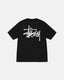 Stussy Basic Pigment Dyed T-Shirt  Black