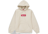 Supreme Box Logo Hooded Sweatshirt (FW24) Stone