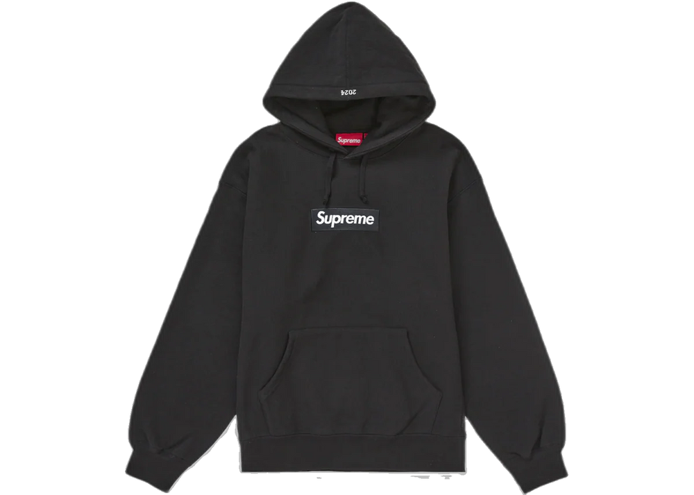 Supreme Box Logo Hooded Sweatshirt Sweatshirt (FW24) Black – Newcop