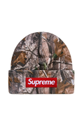 Supreme New Era Box Logo Beanie Forest Camo (FW25)