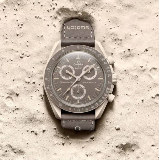 Newcop Swatch X Omega Bioceramic Moonswatch Mission On Earth Desert Accesorios 1