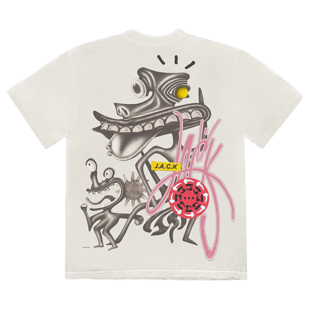 Newcop Travis Scott Artifacts T-shirt Natural Ropa 2