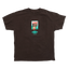 Travis Scott Road To Utopia Las Vegas Joker  T-shirt Brown