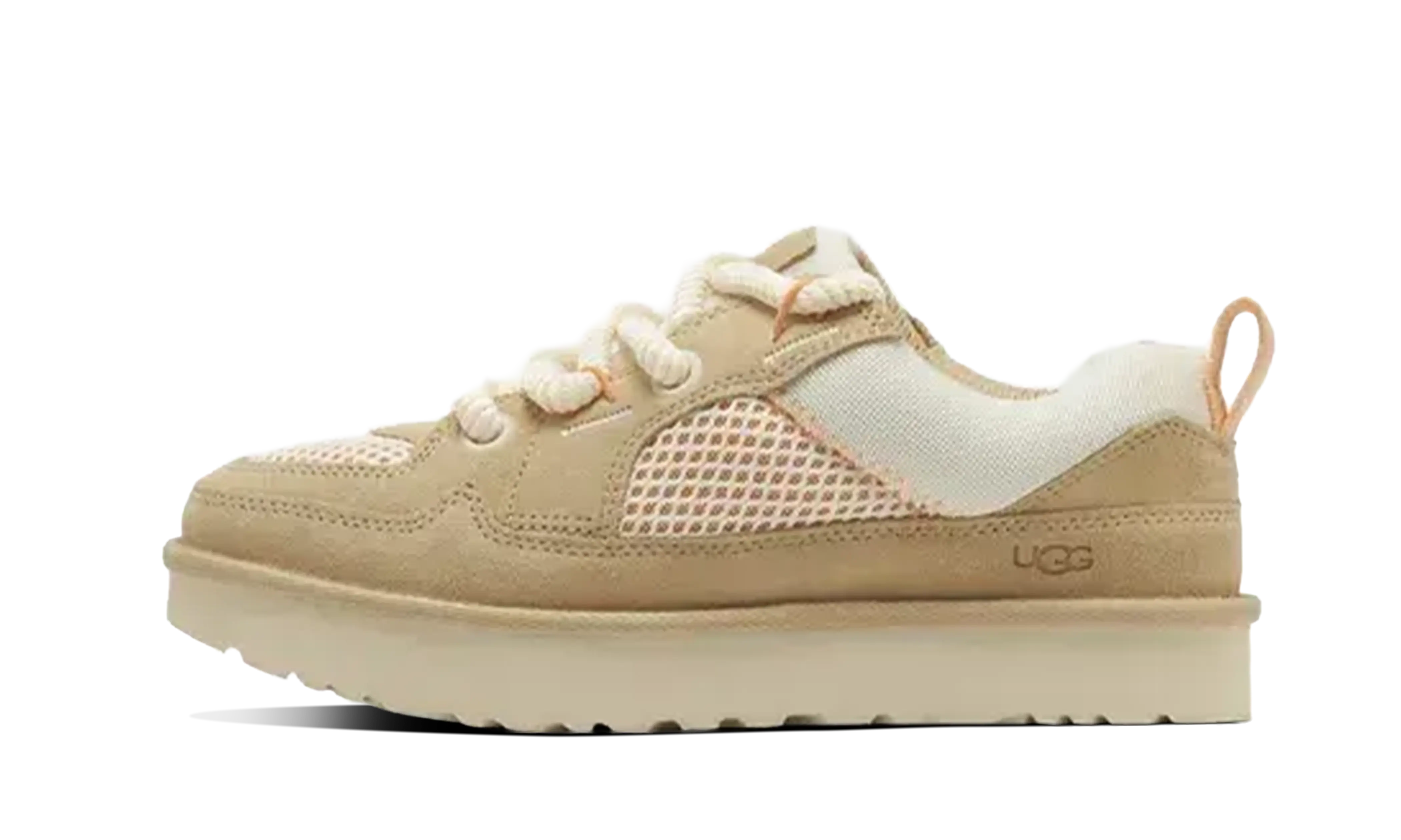 Newcop Ugg Mujer Lo Lowmel Mesh Sand Castle Multi Zapatillas 1