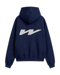 W Patch Hoodie Navy