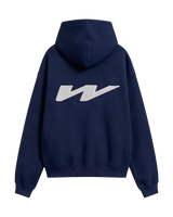 W Patch Hoodie Navy