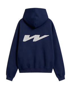 Sudadera con capucha Newcop W Patch Hoodie Navy