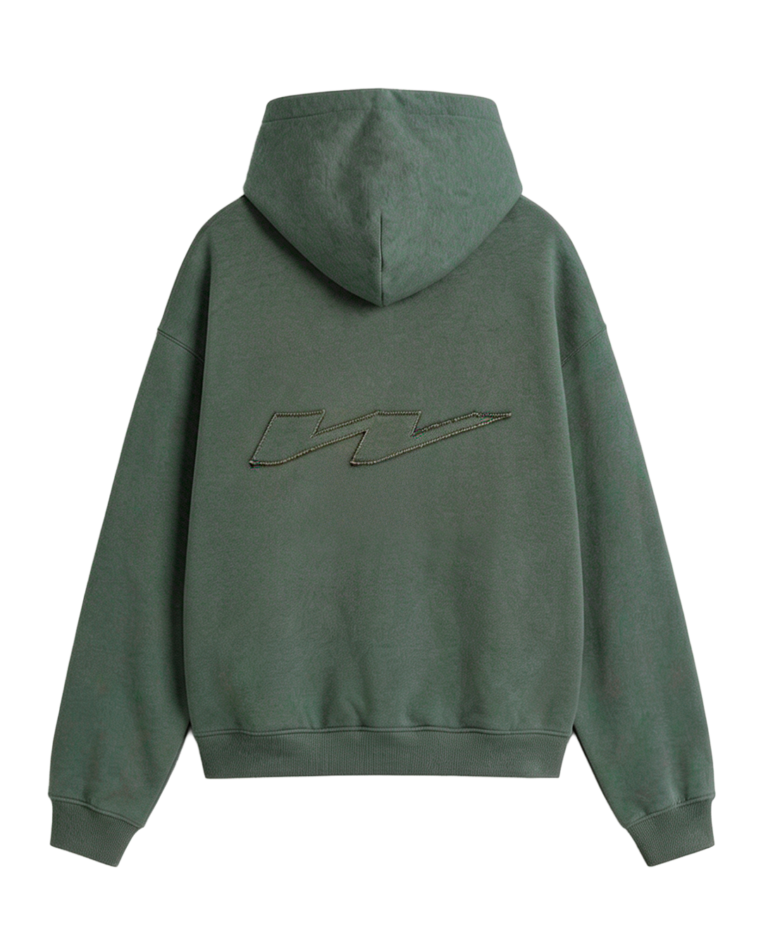 Newcop W Patch Hoodie Olive Green Ropa Newcop 1