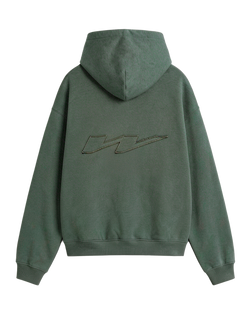 Sudadera con capucha Newcop W Patch Hoodie Olive Green