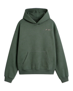 Sudadera con capucha Newcop W Patch Hoodie Olive Green – foto 2