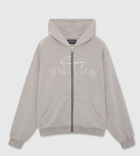 Sudadera con cremallera YUXUS LAVA GRAYSCALE ZIP