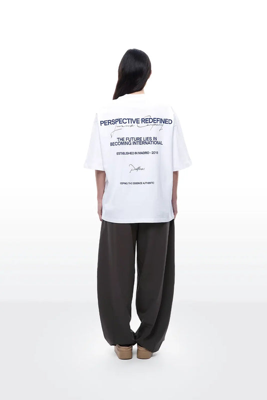 Newcop Yuxus Patterns Tee White Ropa 2