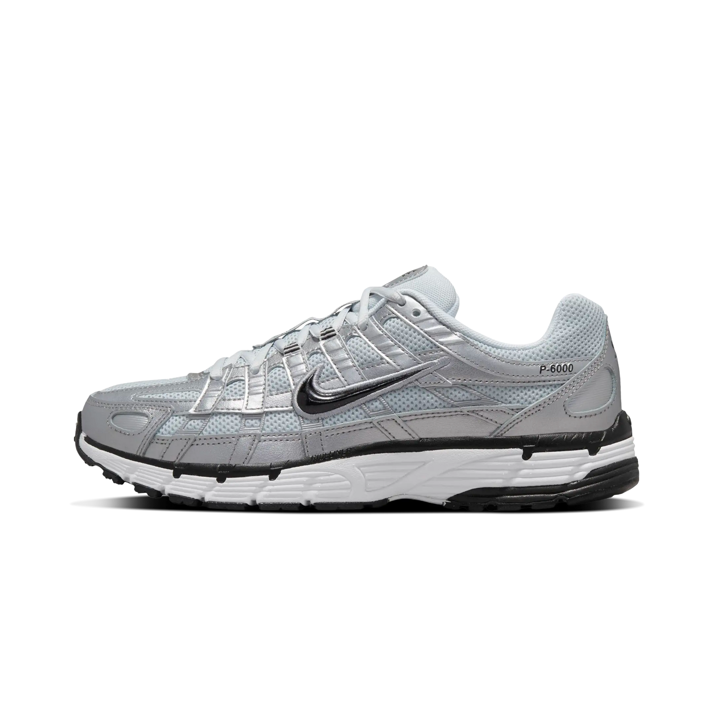 Nike P-6000 Metallic Silver Pure Platinum
