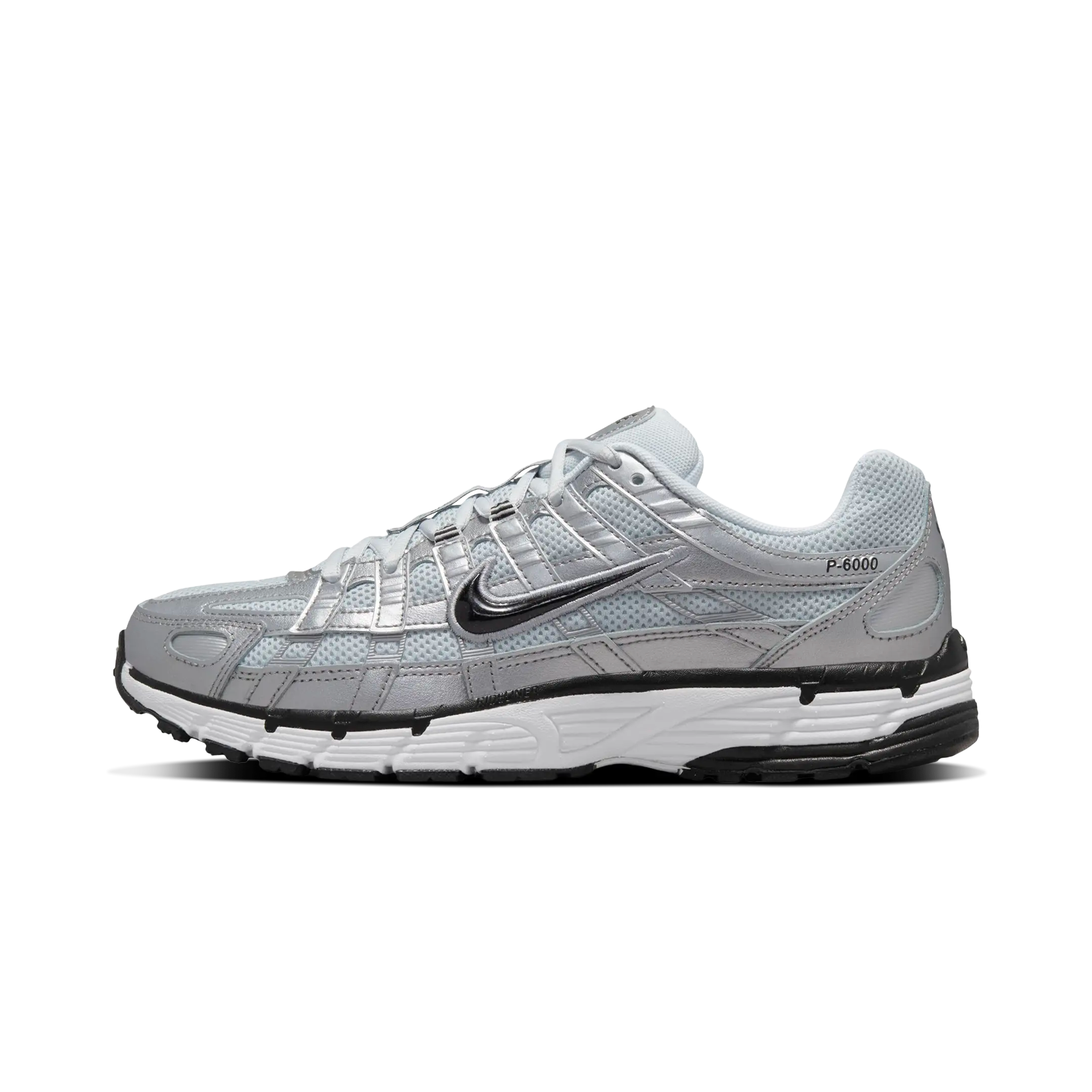 Nike P-6000 Metallic Silver Pure Platinum