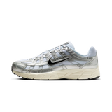 Nike P-6000 White Metallic Silver