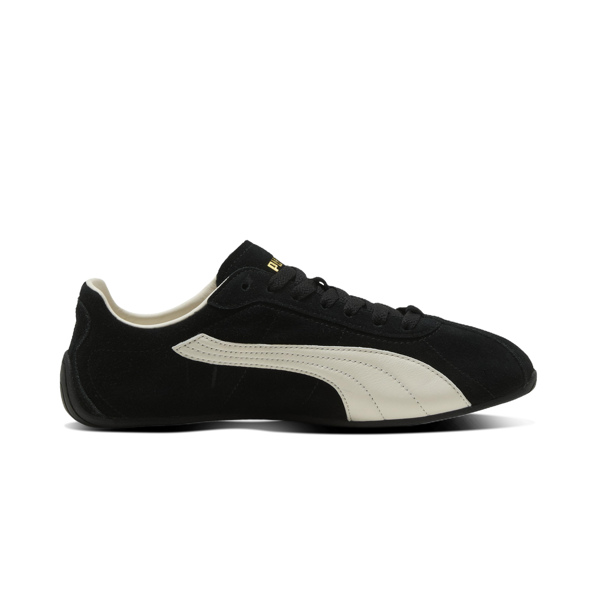 Zapatillas Puma K-Street MA Suede Black Warm White – vista lateral interior