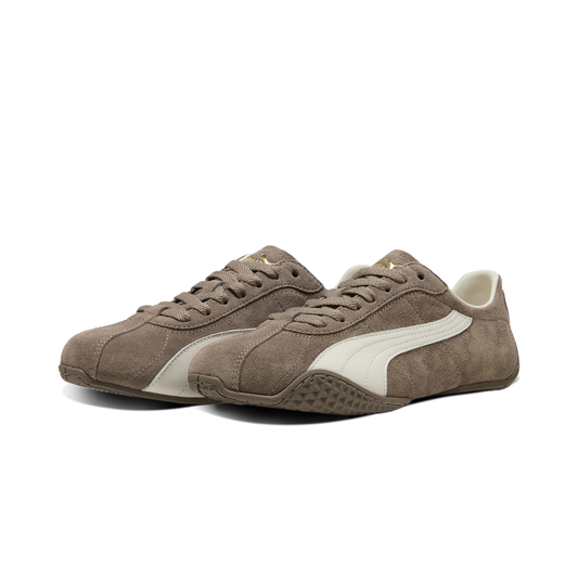 Zapatillas Puma K-Street MA Suede Totally Taupe Warm White – vista lateral