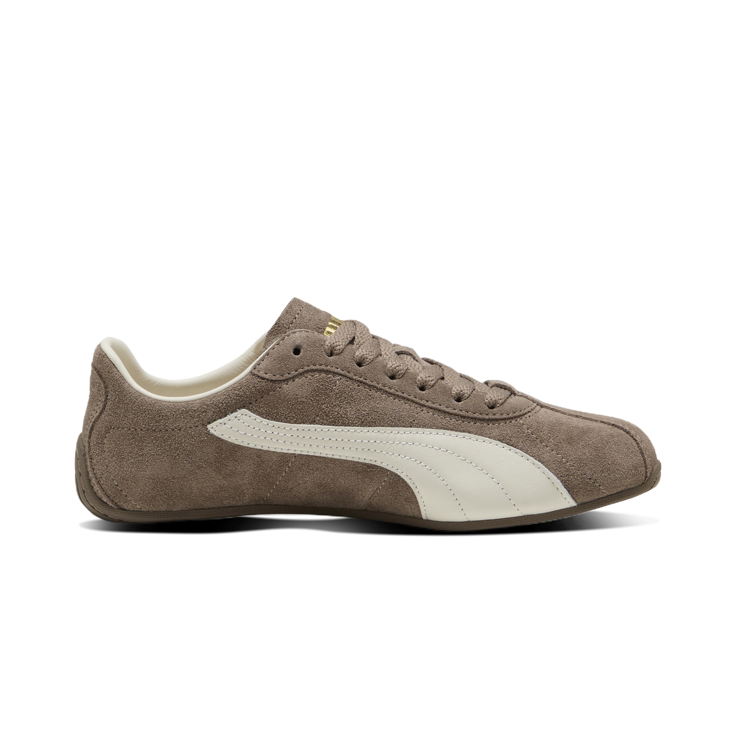 Zapatillas Puma K-Street MA Suede Totally Taupe Warm White – vista lateral interior