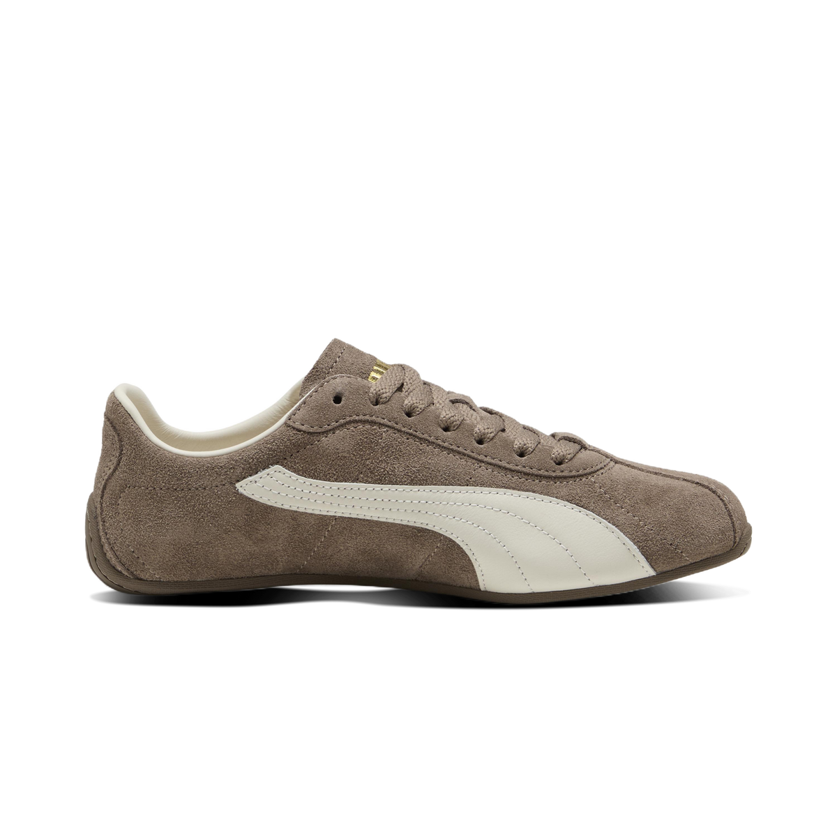 Zapatillas Puma K-Street MA Suede Totally Taupe Warm White – vista lateral interior