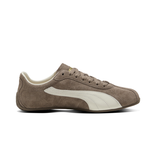 Zapatillas Puma K-Street MA Suede Totally Taupe Warm White – vista lateral interior