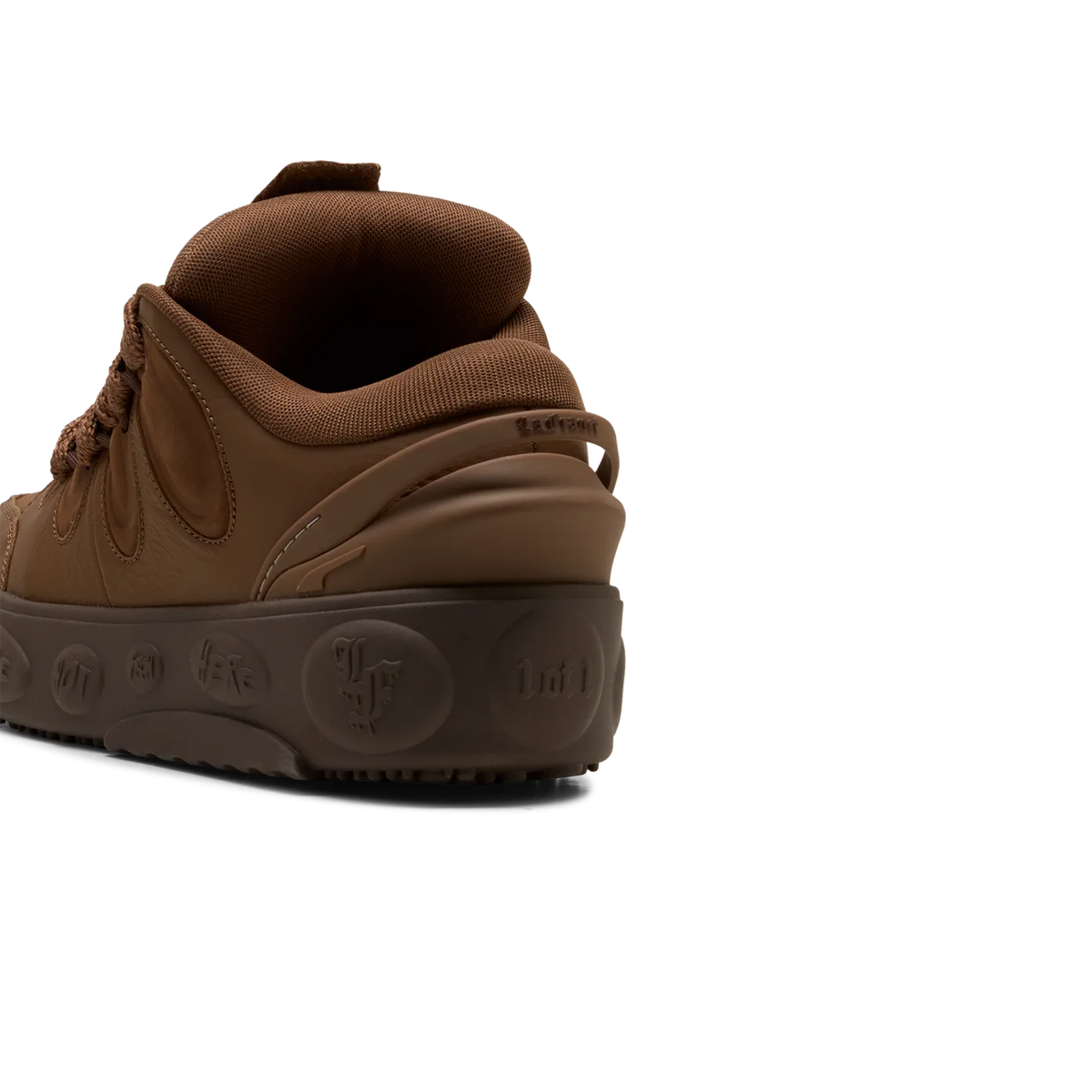 Zapatillas Puma LaMelo La Francé Mocha Mix Haute Coffee – vista trasera
