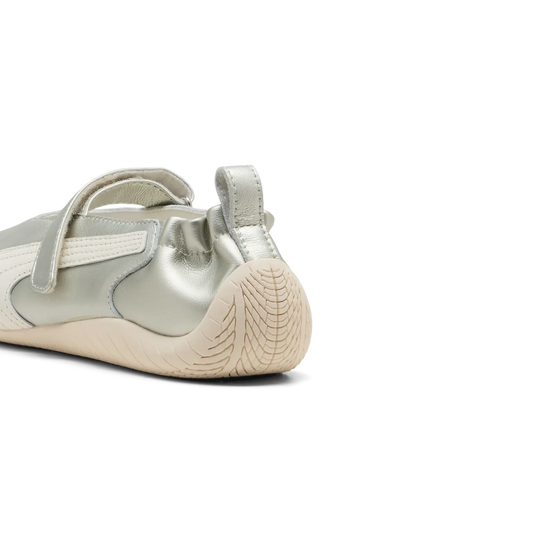 Bailarinas Puma Speedcat Ballet Fleur Metallic Gold Warm White – vista trasera