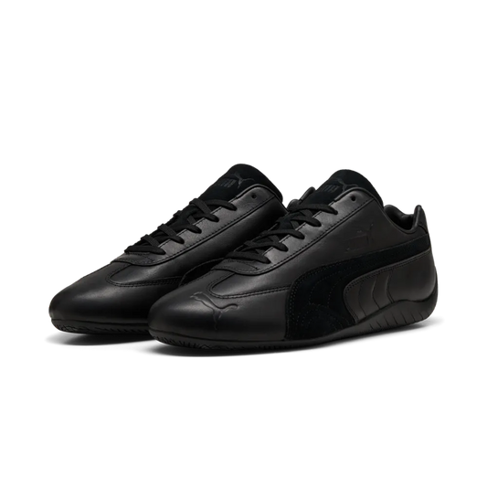 Zapatillas Puma Speedcat Dressed Black – vista frontal del par