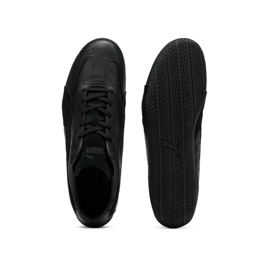 Zapatillas Puma Speedcat Dressed Black – vista superior y suela
