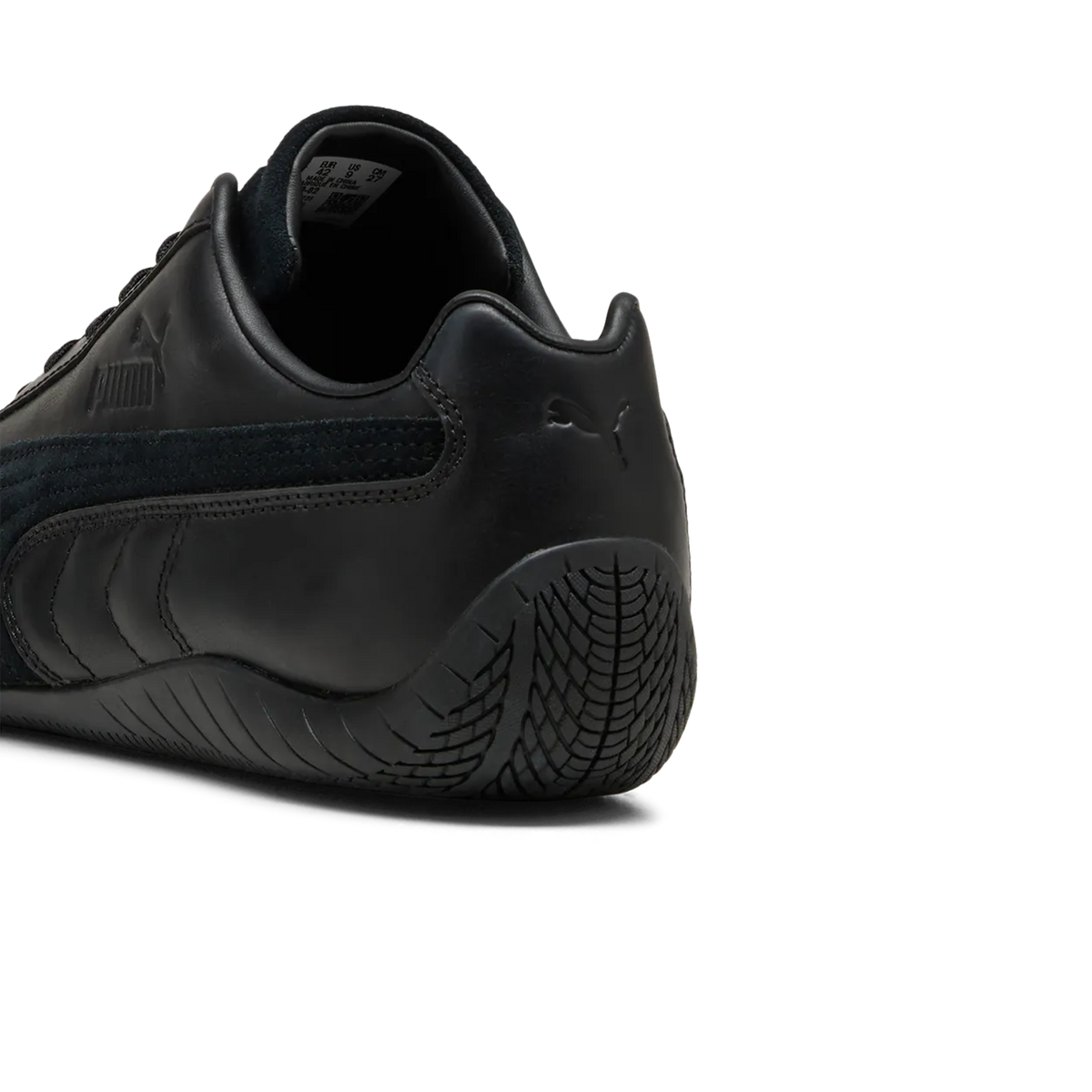 Zapatillas Puma Speedcat Dressed Black – vista trasera