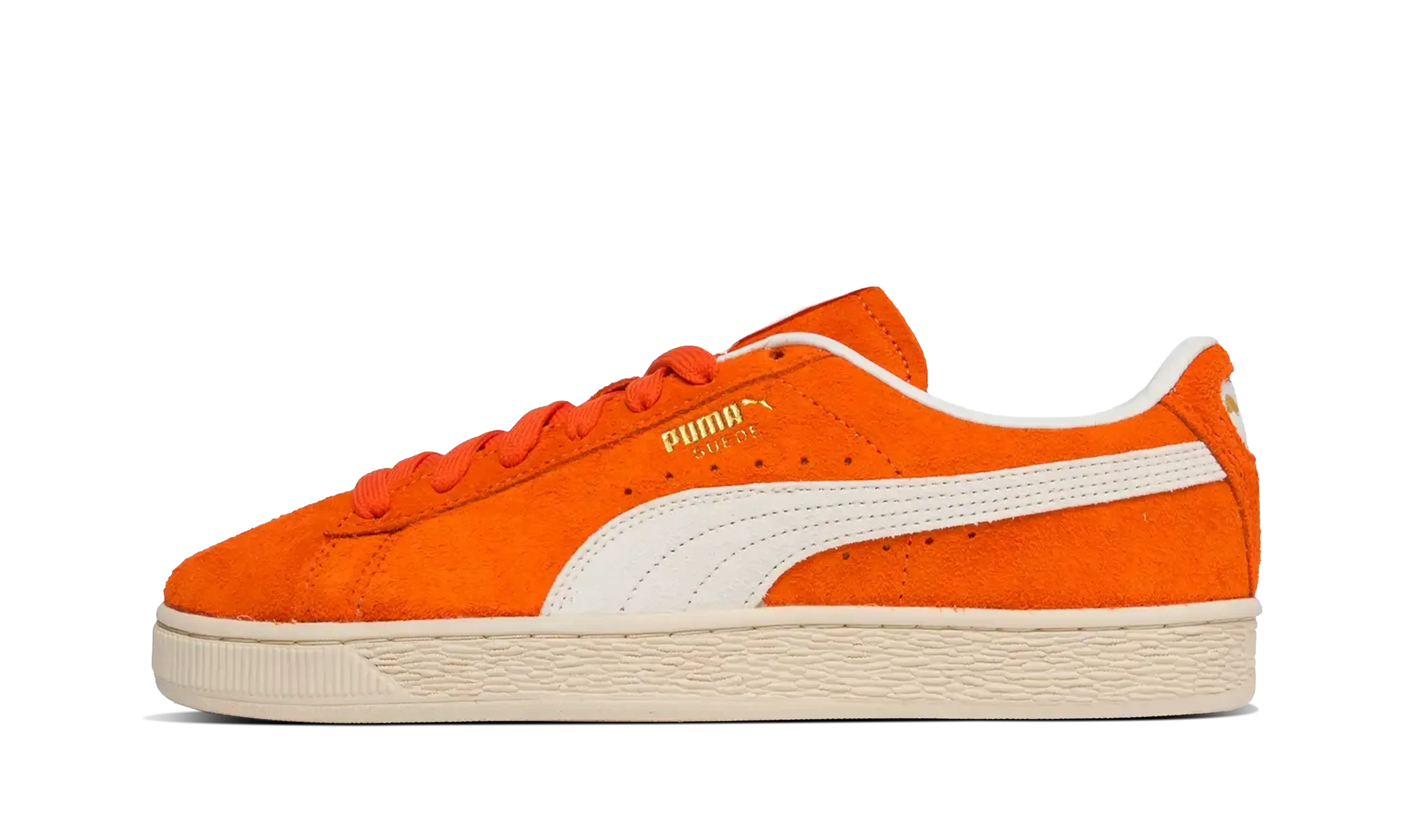 Puma Suede Charles F. Stead Orange Glo White