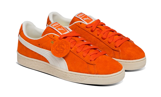 Puma Suede Charles F. Stead Orange Glo White