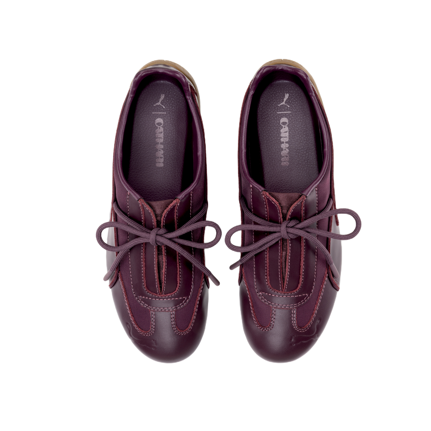 Zapatillas PUMA x Danielle Cathari Speedcat Slip-On Ruby Noir – vista superior