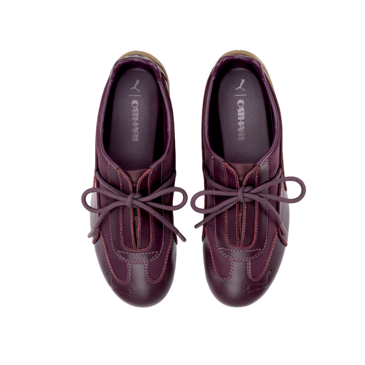 Zapatillas PUMA x Danielle Cathari Speedcat Slip-On Ruby Noir – vista superior