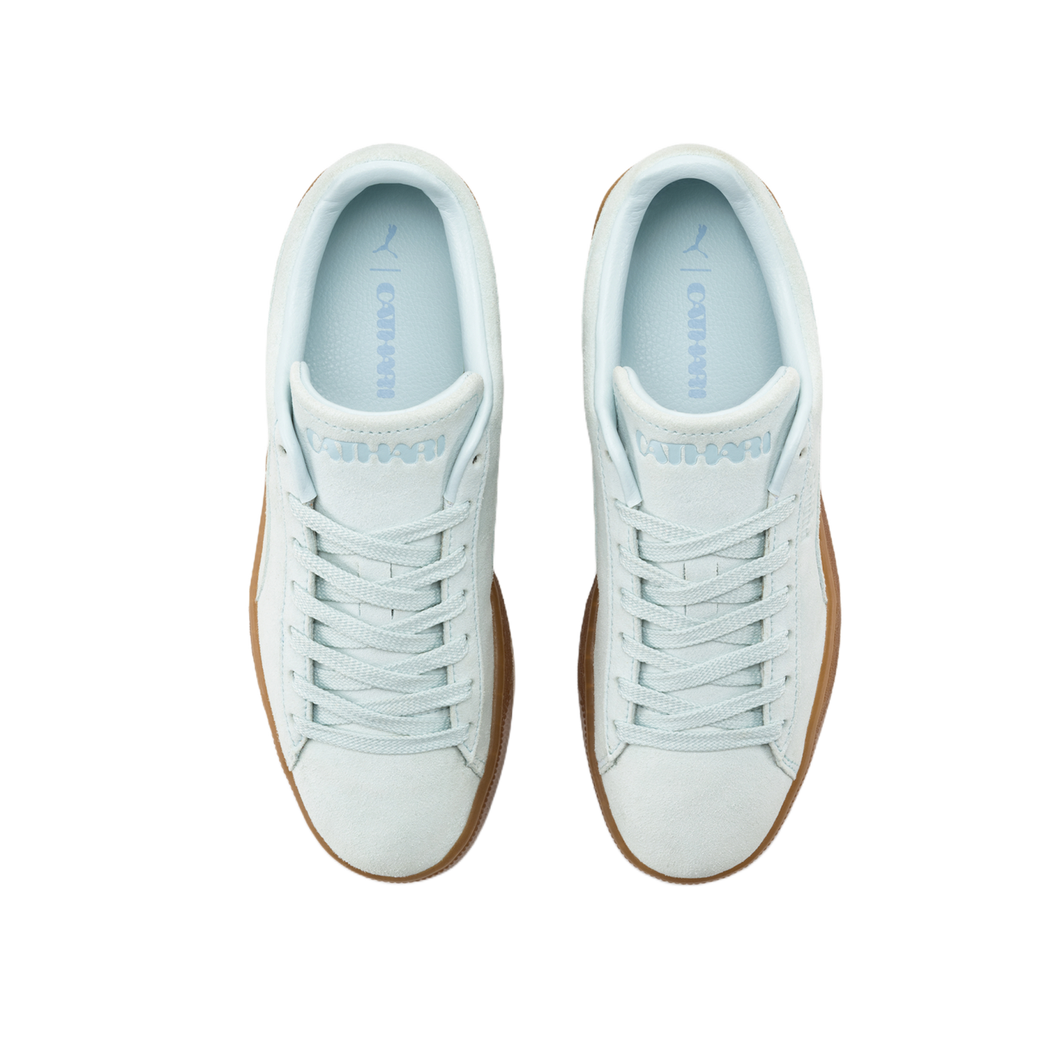 Zapatillas PUMA x Danielle Cathari Suede ST Sea Glass – vista superior