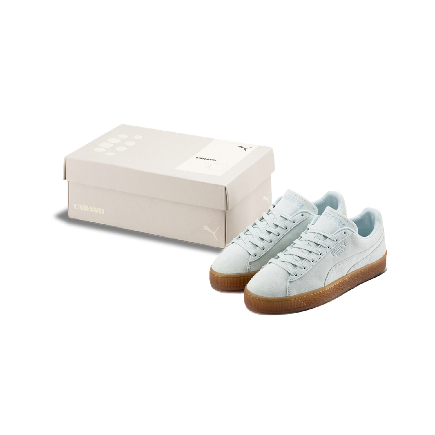 Zapatillas PUMA x Danielle Cathari Suede ST Sea Glass – caja