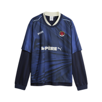 Camiseta PUMA x Le Père Double Layer Tee Navy – vista frontal