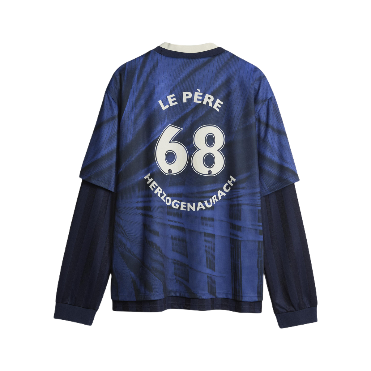 Camiseta PUMA x Le Père Double Layer Tee Navy – vista trasera