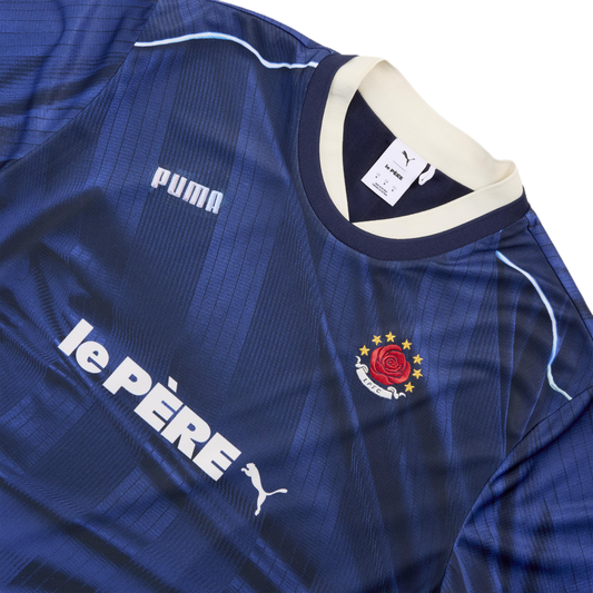 Camiseta PUMA x Le Père Double Layer Tee Navy – detalle