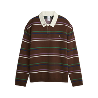 Polo PUMA x Le Père Knitted Polo Potting Soil – vista frontal
