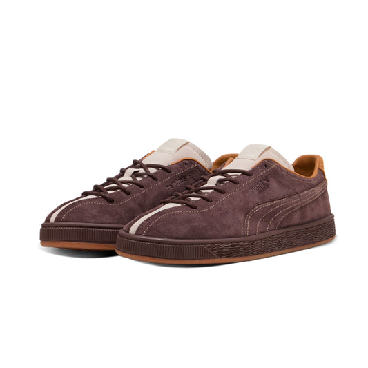 Puma Suede Le Père Chocolate Brown Silver Fog – par de zapatillas